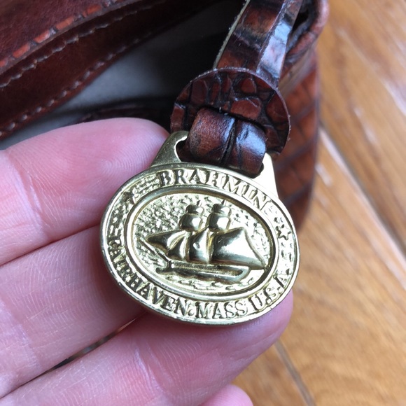 Brahmin genuine leather croc embossed purse - Picture 4 of 4